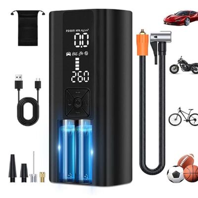 kupować Cyfrowy nadmuchacz opon samochodowych pompa powietrzna opon samochodowych 12V wbudowana - w akumulator naładowalny 6000mAh online manufacture