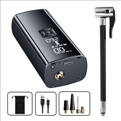 Buy 12V Portable Tire Inflator For Car 6000mAh Battery Rechargeable Digital Air Pump online manufacture