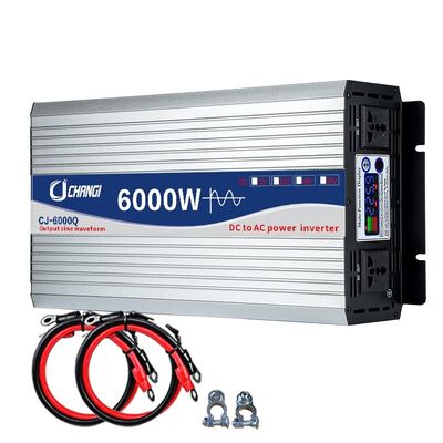 주문 RV를 위한 AC 변환기에 6000W 순수한 사인파 차 힘 변환장치 고능률 DC online manufacture
