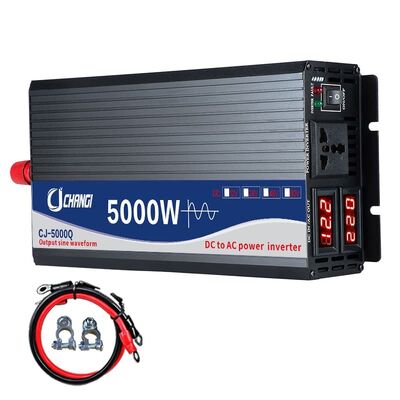주문 5000 와트 순수 시노 파드 전력 인버터 DC 12V 자동차 전력 변환기 online manufacture