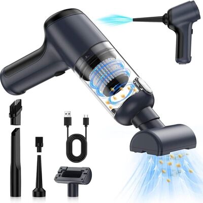 Beli Portable Wireless Auto Vacuum Cleaner 5500Pa Strong Suction Handheld Type C Pengisian online manufacture