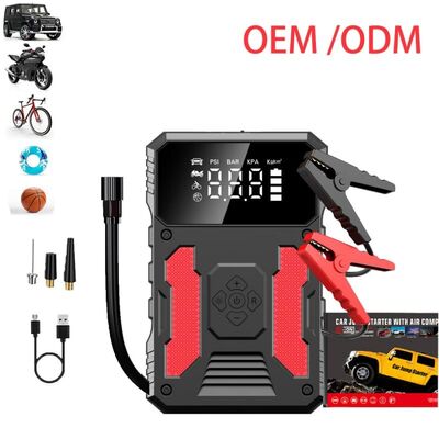 kopen Mini Draagbare Auto Spring Starter Met Digitale Luchtcompressor En USB Fast Charge online manufacture