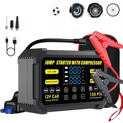 주문 150PSI 타이어 인플레이터 29600mWh 파워뱅크와 함께 휴대용 자동차 점프 스타터 online manufacture